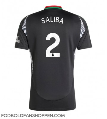 Arsenal William Saliba #2 Udebanetrøje 2024-25 Kortærmet